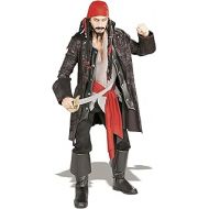 Rubies Deluxe Captain Cutthroat Costume, As Shown, Standard