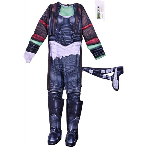  할로윈 용품Rubies Costume Guardians of The Galaxy Vol. 2 Deluxe Childs Gamora Costume, Multicolor, Small, Model:640146_S