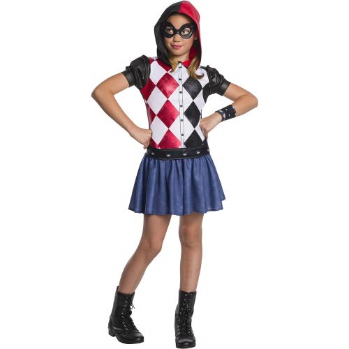  할로윈 용품Rubies Girls Harley Quinn Hoodie Dress