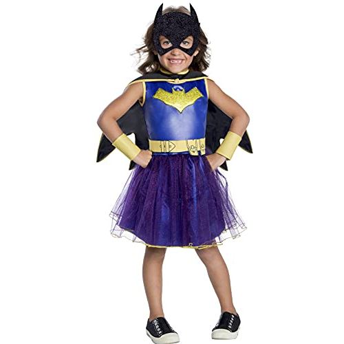  할로윈 용품Rubies Costume Girls DC Comics Deluxe Batgirl Costume, Small, Multicolor