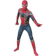 할로윈 용품Rubies Mens Marvel: Avengers 4 Mens Iron Spider 2nd Skin Suit Adult Costume