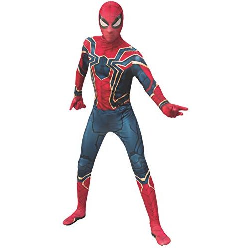  할로윈 용품Rubies Mens Marvel: Avengers 4 Mens Iron Spider 2nd Skin Suit Adult Costume