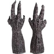 할로윈 용품Rubies Alien Vs Predator: Alien Deluxe Adult Latex Hands Gray One Size