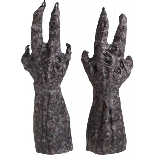  할로윈 용품Rubies Alien Vs Predator: Alien Deluxe Adult Latex Hands Gray One Size