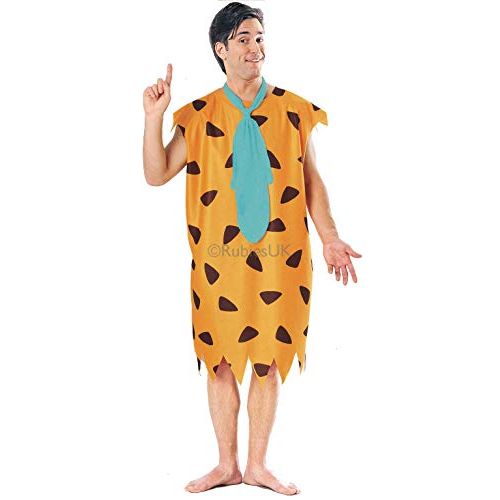  할로윈 용품Rubies Mens Fred Flintstone (The Flintstonestm) - Xlarge Orange/Black/Blue