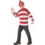 할로윈 용품Rubies Deluxe Childs Wheres Waldo Costume