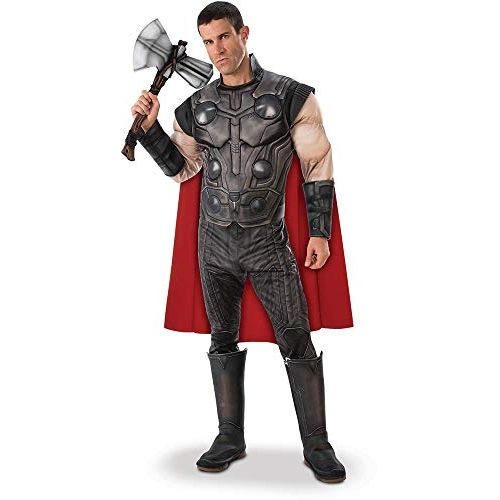  할로윈 용품Rubies Mens Marvel: Avengers 4 Mens Deluxe Thor Costume Adult Costume