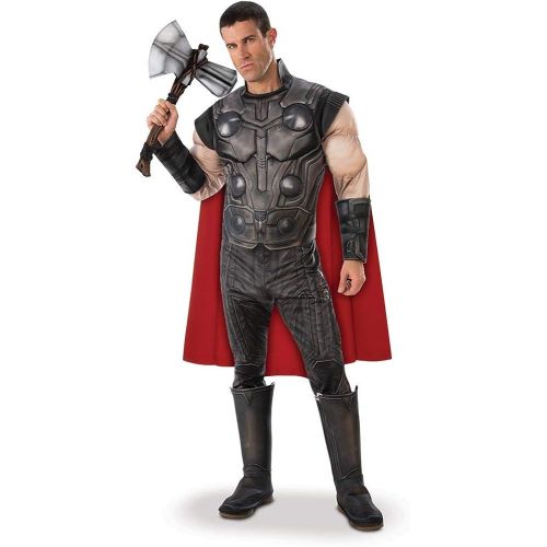  할로윈 용품Rubies Mens Marvel: Avengers 4 Mens Deluxe Thor Costume Adult Costume