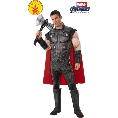  할로윈 용품Rubies Mens Marvel: Avengers 4 Mens Deluxe Thor Costume Adult Costume