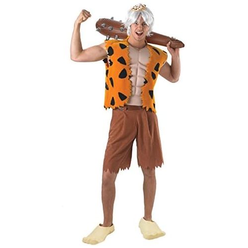  할로윈 용품Rubies Costume Co Mens The Flintstones Bamm-Bamm Adult Deluxe Costume