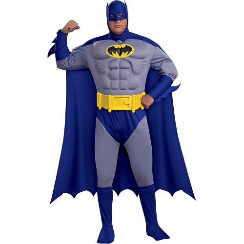  할로윈 용품Rubies Mens Bold and The Brave, Muscle Chest Batman, Adult Plus Size