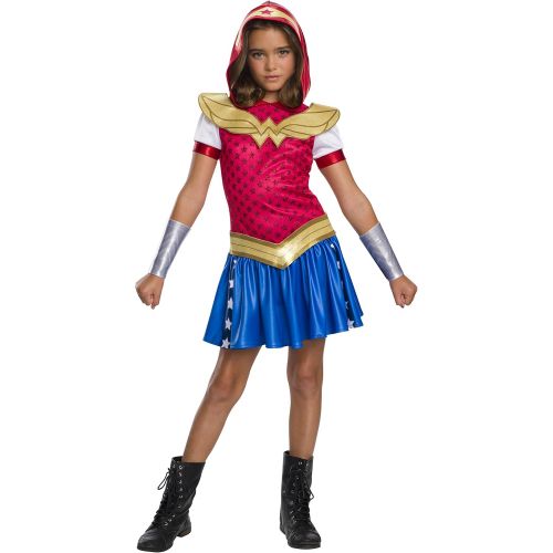  할로윈 용품Rubies Girls Wonder Woman Hoodie Dress