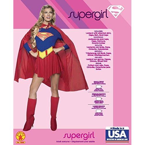  할로윈 용품RubieS DC Comics Deluxe Supergirl Costume, Red/Blue, Medium