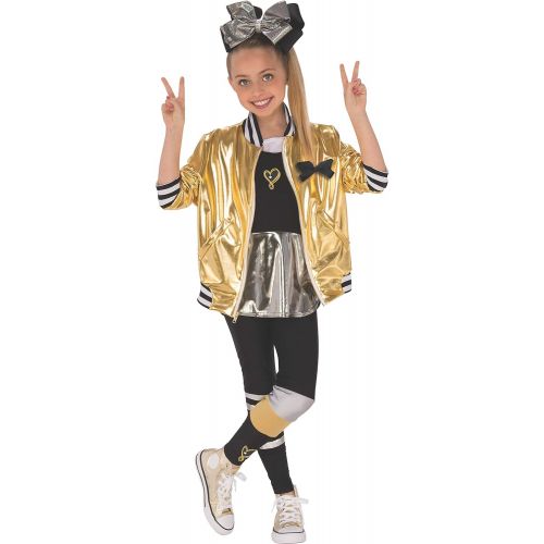  할로윈 용품Rubies JoJo Siwa Childs Costume Dancer Outfit, Large, Multicolor, Large