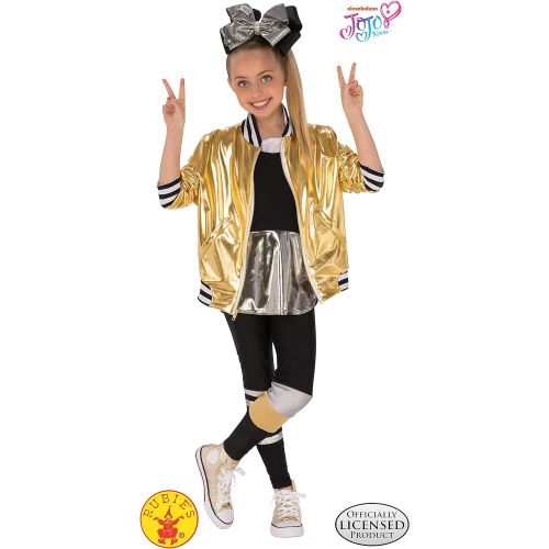  할로윈 용품Rubies JoJo Siwa Childs Costume Dancer Outfit, Large, Multicolor, Large