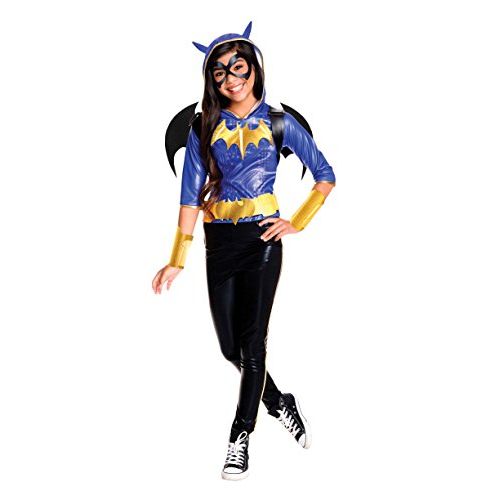  할로윈 용품Rubies Costume Kids DC Superhero Girls Deluxe Batgirl Costume