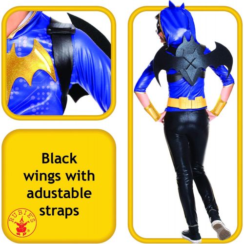  할로윈 용품Rubies Costume Kids DC Superhero Girls Deluxe Batgirl Costume