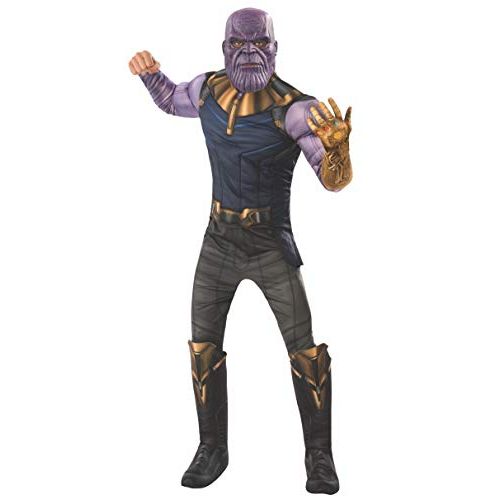  할로윈 용품Rubies Mens Marvel Avengers Infinity War Thanos Deluxe Costume, Standard