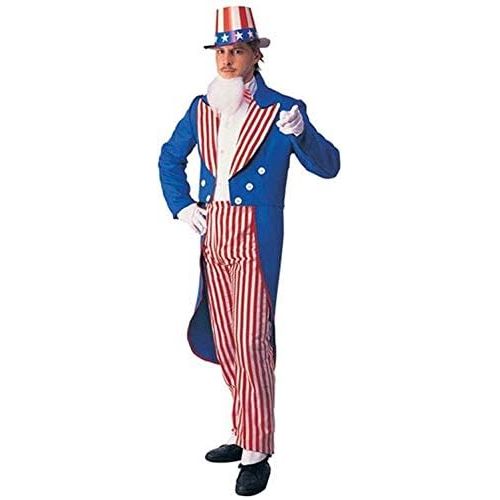  할로윈 용품Rubies Costume Deluxe Adult Uncle Sam Costume