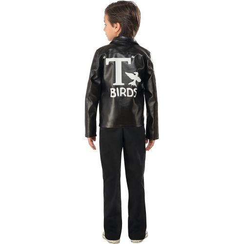  할로윈 용품Rubies Costume Boys Grease Jacket Costume, Medium, T-Birds 640212