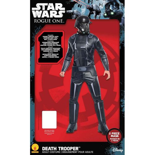  할로윈 용품Rubies Mens Rogue One: A Star Wars Story Deluxe Death Trooper Costume, As Shown, Standard