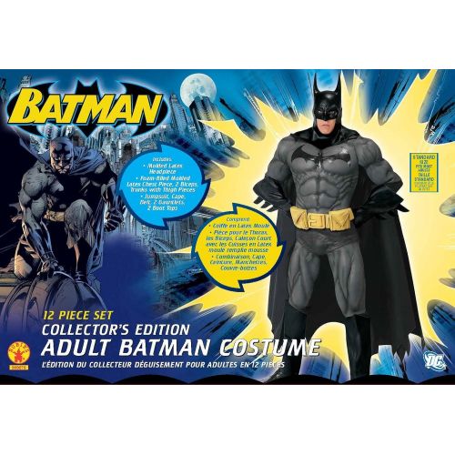  할로윈 용품Rubies Costume Co Mens DC Comics Collector Batman Costume