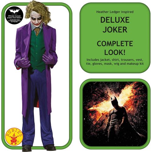  할로윈 용품Rubies Inc Dark Knight The Joker Grand Heritage Costume (Large)