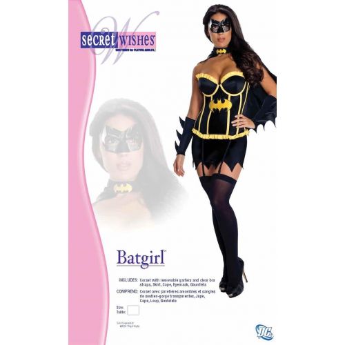  할로윈 용품Rubie's DC Comics Secret Wishes Batgirl Corset Costume