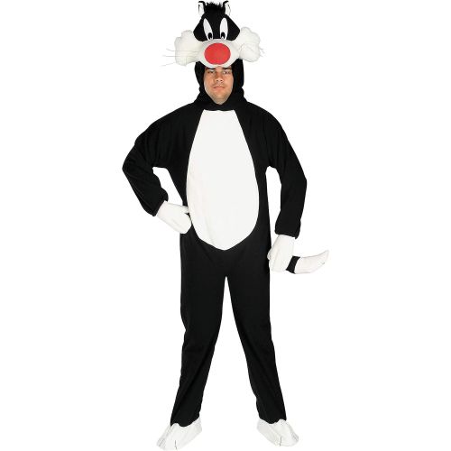  할로윈 용품Rubies Mens Looney Tunes Sylvester The Cat Adult Costume