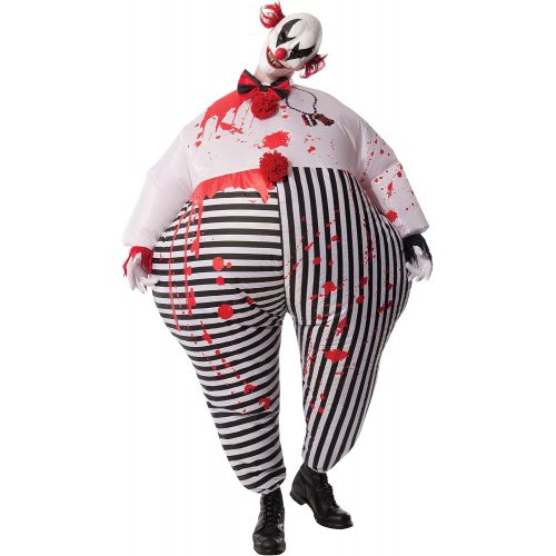  할로윈 용품Rubies Costume Co Mens Inflatable Evil Clown Costume