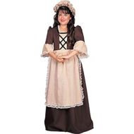 할로윈 용품Rubies Childs Colonial Girl Costume, Large