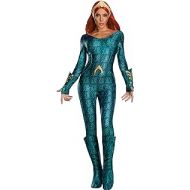 할로윈 용품Rubies Womens Aquaman Movie Adult Deluxe Mera Costume
