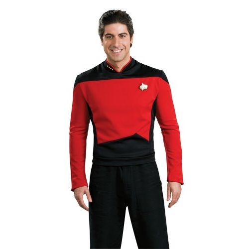  할로윈 용품Rubies Star Trek The Next Generation Deluxe Commander Picard Adult Costume Shirt