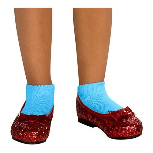  할로윈 용품Rubies Wizard of Oz Dorothy Childs Deluxe Sequin Shoes, X-Small