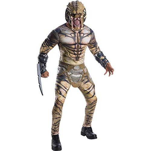  할로윈 용품Rubies mens Predator Deluxe Predator Adult Costume