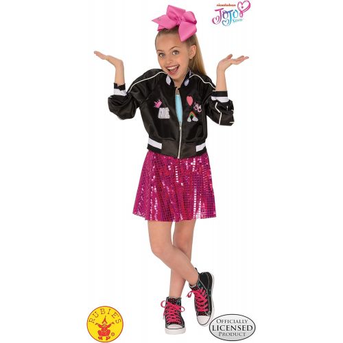  할로윈 용품Rubies JoJo Siwa Bomber Jacket with Skirt and Bow, Medium