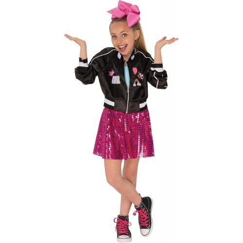  할로윈 용품Rubies JoJo Siwa Bomber Jacket with Skirt and Bow, Medium