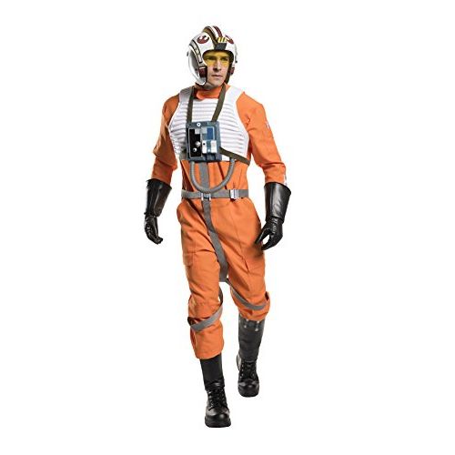 할로윈 용품Rubies Mens Classic Star Wars Grand Heritage X-wing Fighter Adult Sized Costumes, As Shown, Standard US