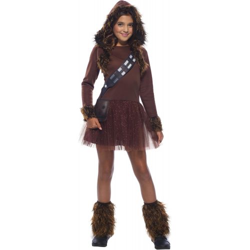  할로윈 용품Rubies Girls Star Wars Classic Chewbacca Costume, Medium
