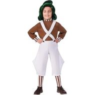 할로윈 용품Rubies Costume Kids Willy Wonka & The Chocolate Factory Oompa Loompa Value Costume, Small