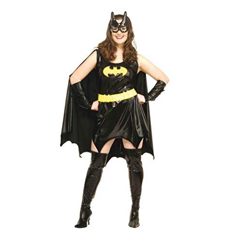  할로윈 용품Rubie's Secret Wishes Womens DC Comics Batgirl Costume, As Shown, Plus