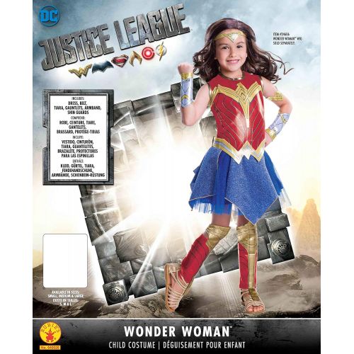  할로윈 용품Rubies Justice League Childs Wonder Woman Deluxe Costume, Medium