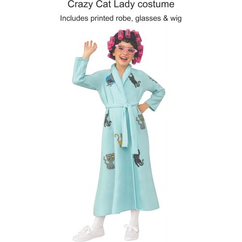  할로윈 용품Rubies Crazy Cat Lady Child Costume