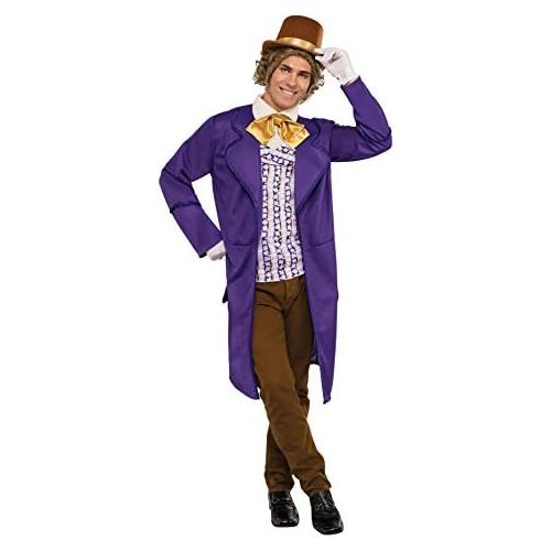  할로윈 용품Rubies Mens Willy Wonka and the Chocolate Factory Deluxe Willy Wonka Costume