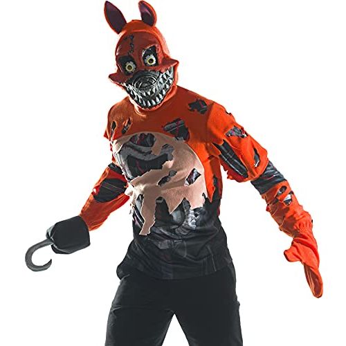  할로윈 용품Rubies Adult Five Nights at Freddys Deluxe Nightmare Foxy Costume