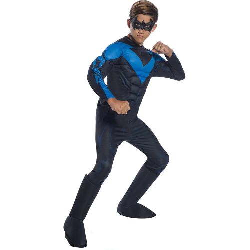  할로윈 용품Rubies DC Comics Deluxe Nightwing Childrens Costume, Medium