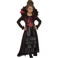 할로윈 용품Rubies Girls Victorian Vampire Costume, Medium, Multicolor