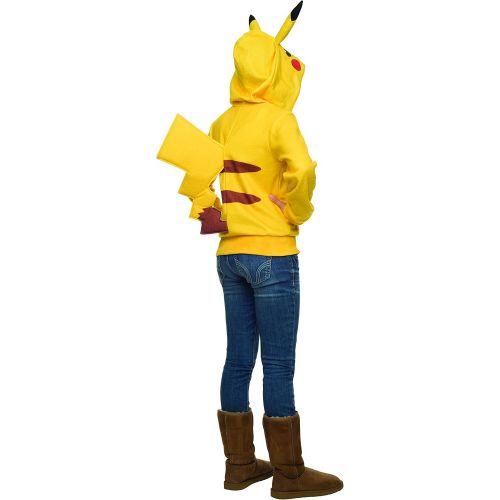  할로윈 용품Rubies Pokemon - Pikachu Hoodie with Tail - Tween Costume