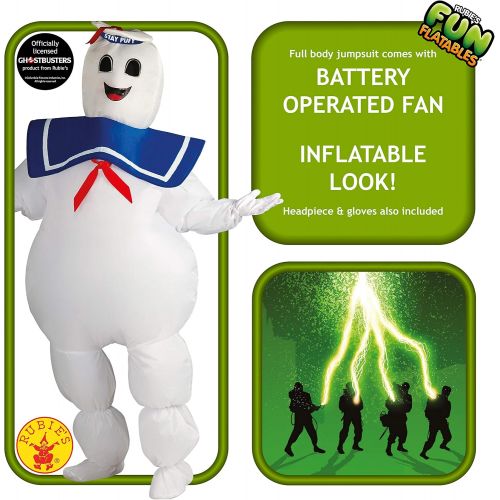  할로윈 용품Rubies Adult Stay Puft Marshmallow Man Adult Sized Costumes, Stay Puft Marshmallow Man-plus, Plus Size