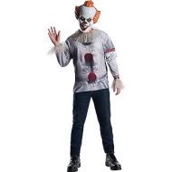 할로윈 용품Rubies Mens Pennywise Adult Costume Top Adult Costume